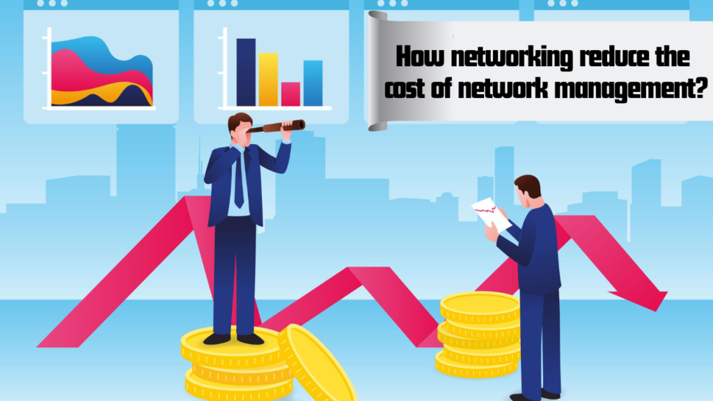 How networking reduce the cost of network management?